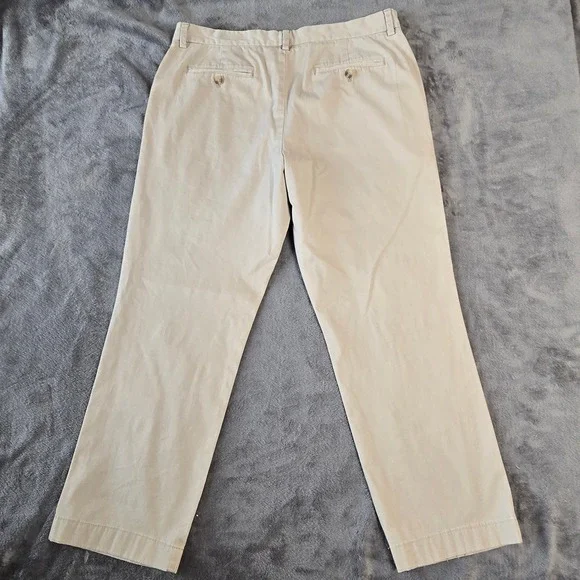Vineyard Vines Men's Breaker Pants Khaki Tan 34x29 Cotton Twill Chinos Casual - Picture 3 of 11